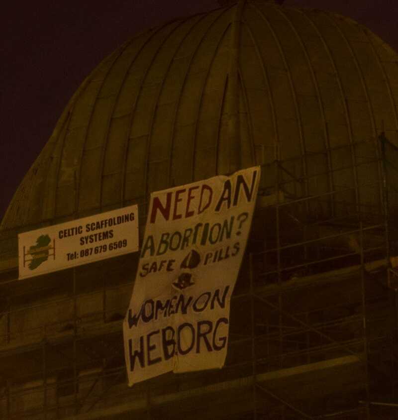 Galway Cathedral- abortion action 2