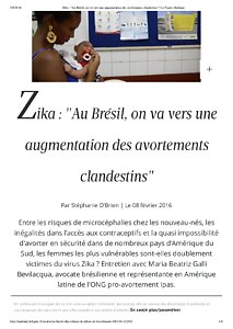 Zika _ _Au Brésil, on va vers une augmentation des avortements clandestins_ _ Le Figaro Madame.pdf