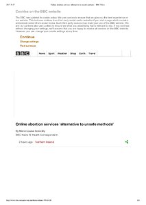 BBC_Online abortion services 'alternative to unsafe methods' - BBC News.pdf