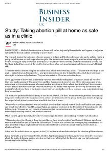 BusinessInsider_Study_ Taking abortion pill at home as safe as in a clinic - Business Insider.pdf