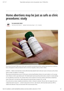 NYDailyNews_Home abortions may be just as safe as clinic procedures_ study - NY Daily News.pdf