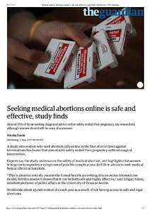 TheGuardian_Seeking medical abortions online is safe and effective, study finds _ World news _ The Guardian.pdf