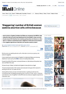 daily mail 'Staggering' number of women seeking abortion pills online | Daily Mail Online.pdf