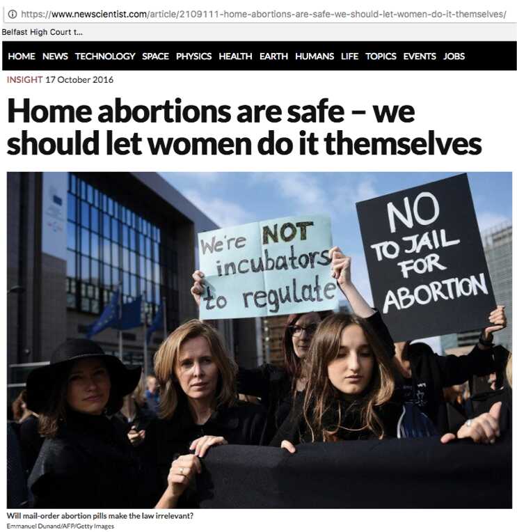home abortions are safe